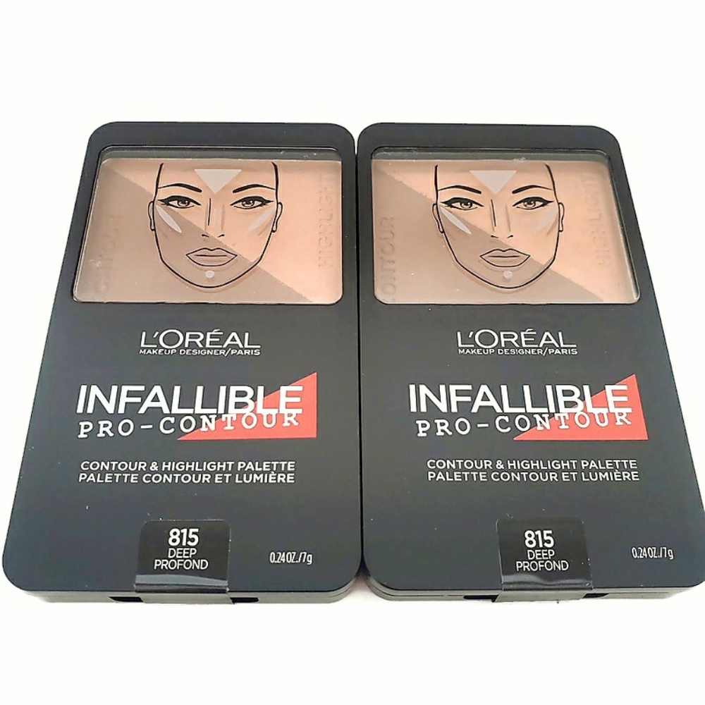 2 L'OREAL INFALLIBLE PRO CONTOUR PALLETTE 815